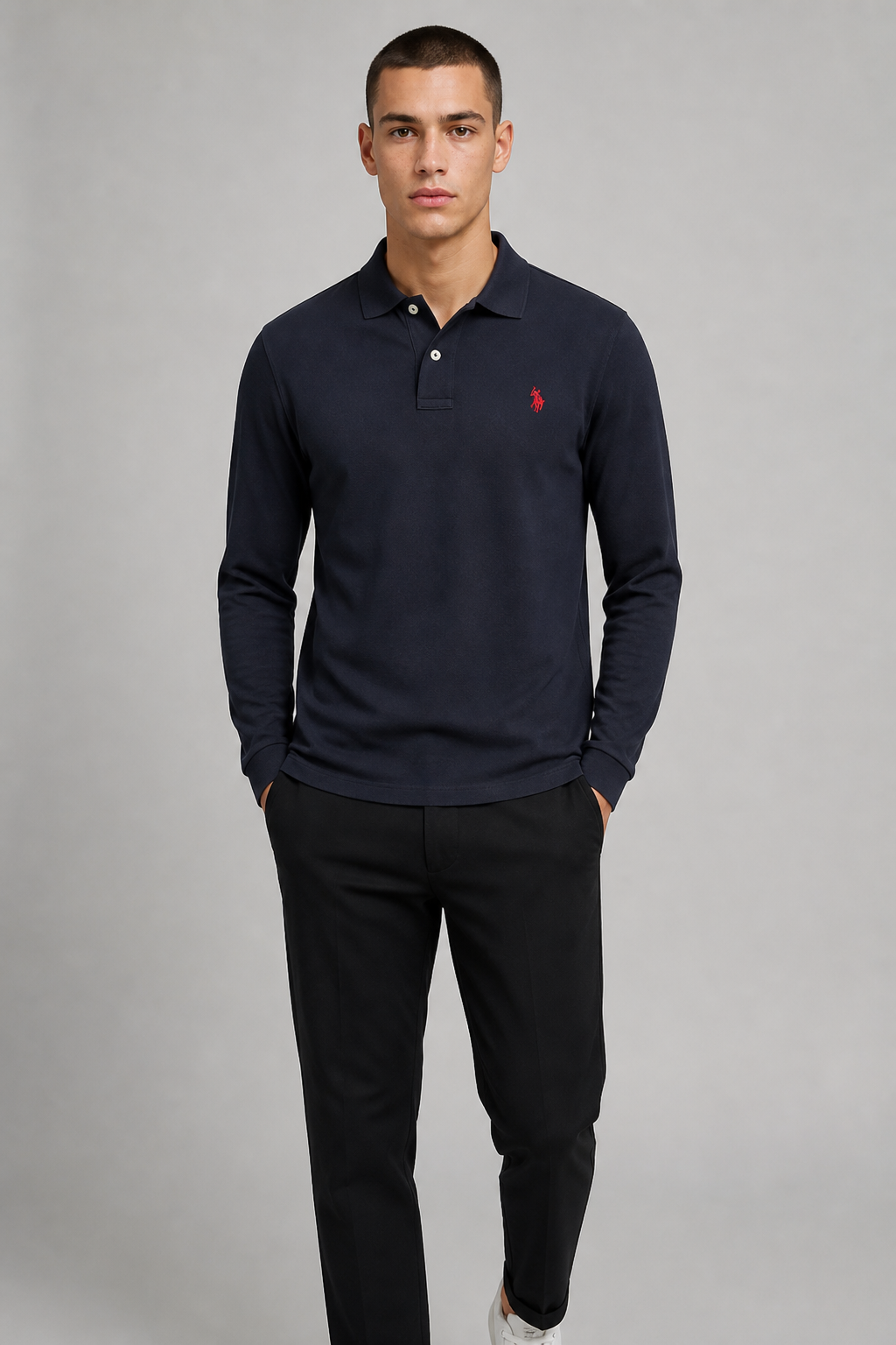 U.S. Polo Assn. Langarm-Polo