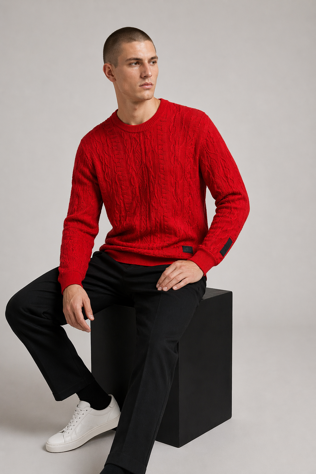 Carlo Colucci Strickpullover