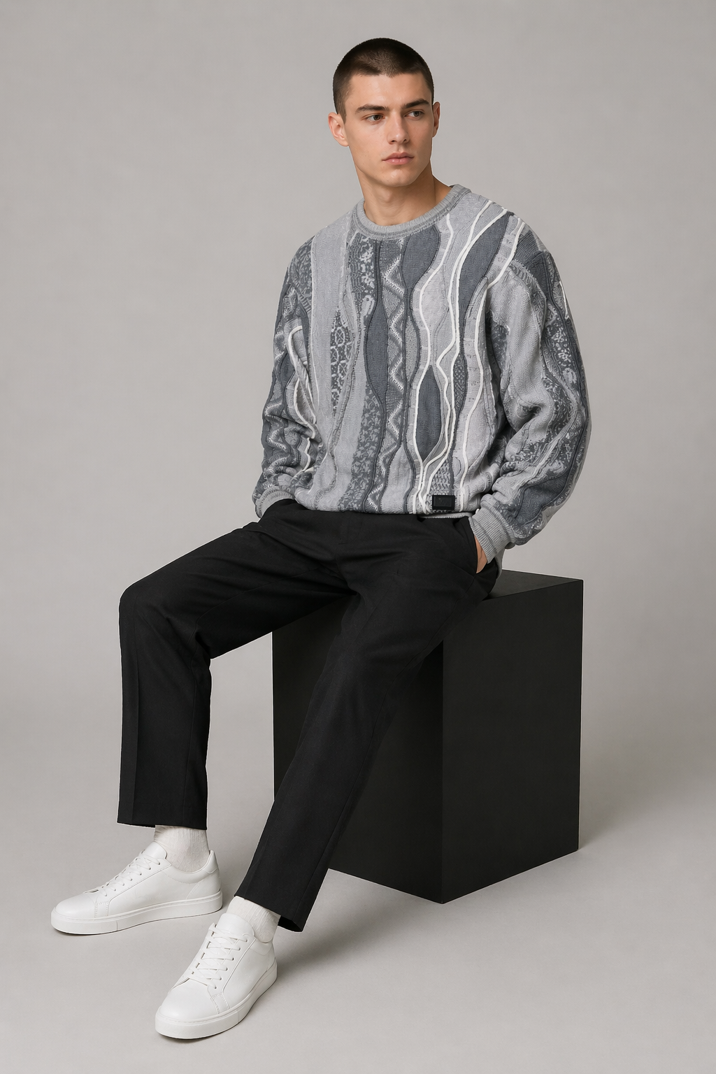 Carlo Colucci Strickpullover