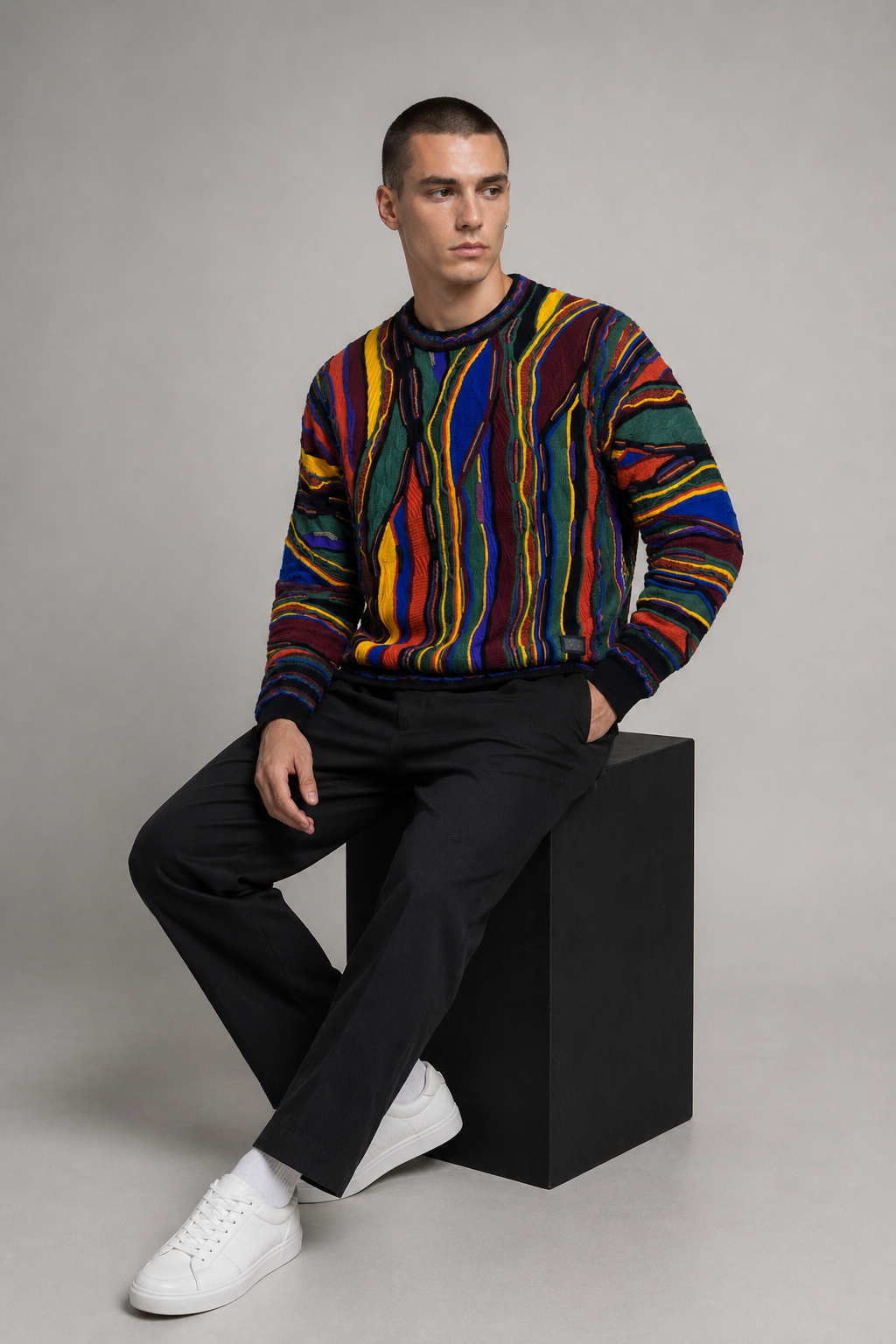 Carlo Colucci Strickpullover