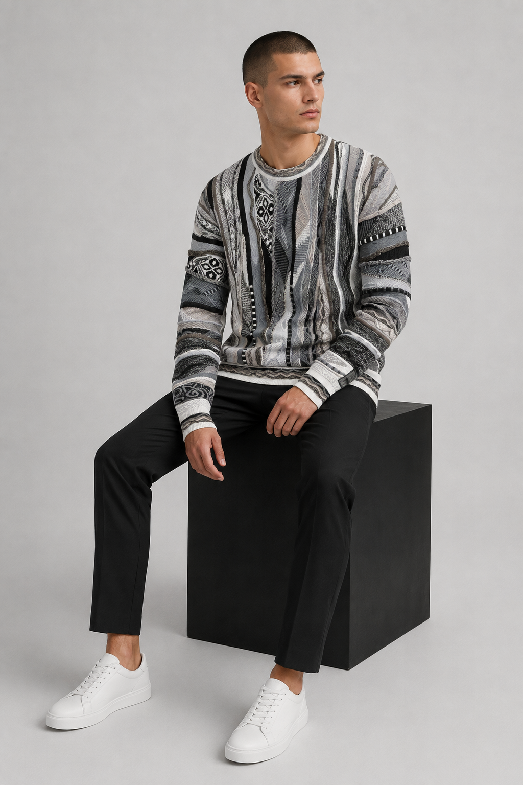 Carlo Colucci Strickpullover