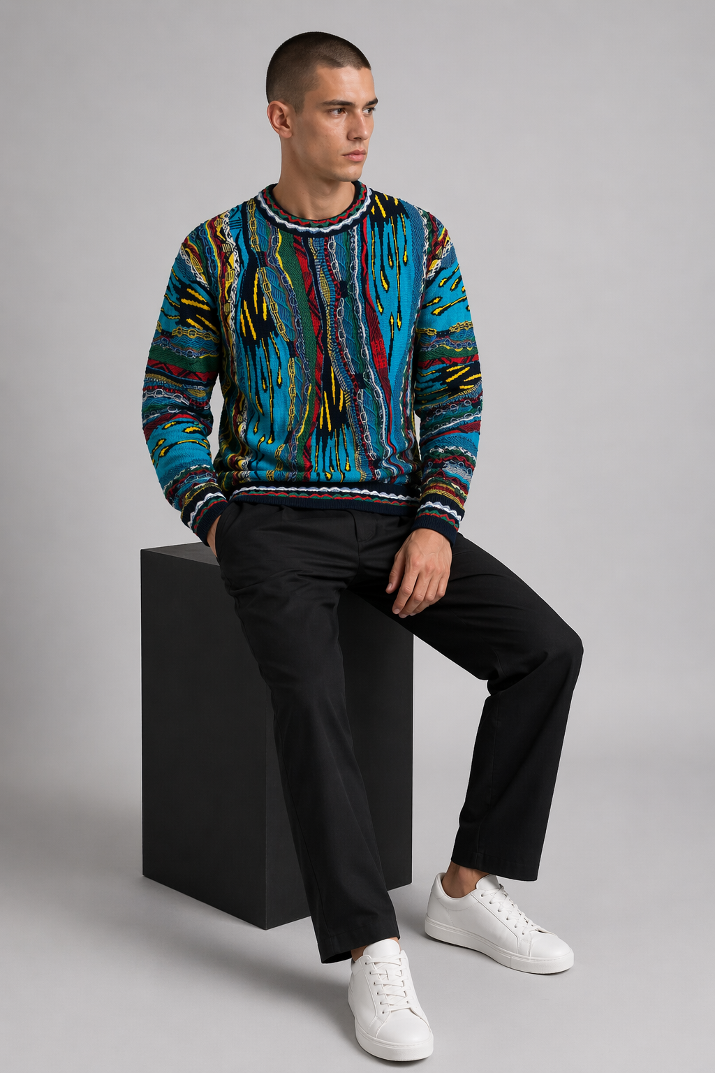 Carlo Colucci Strickpullover