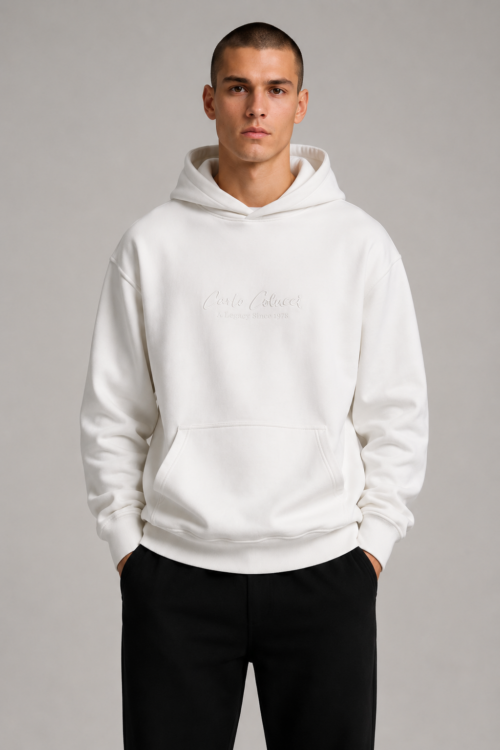 Carlo Colucci Basic Hoodie