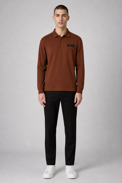 Calvin Klein Langarm-Polo
