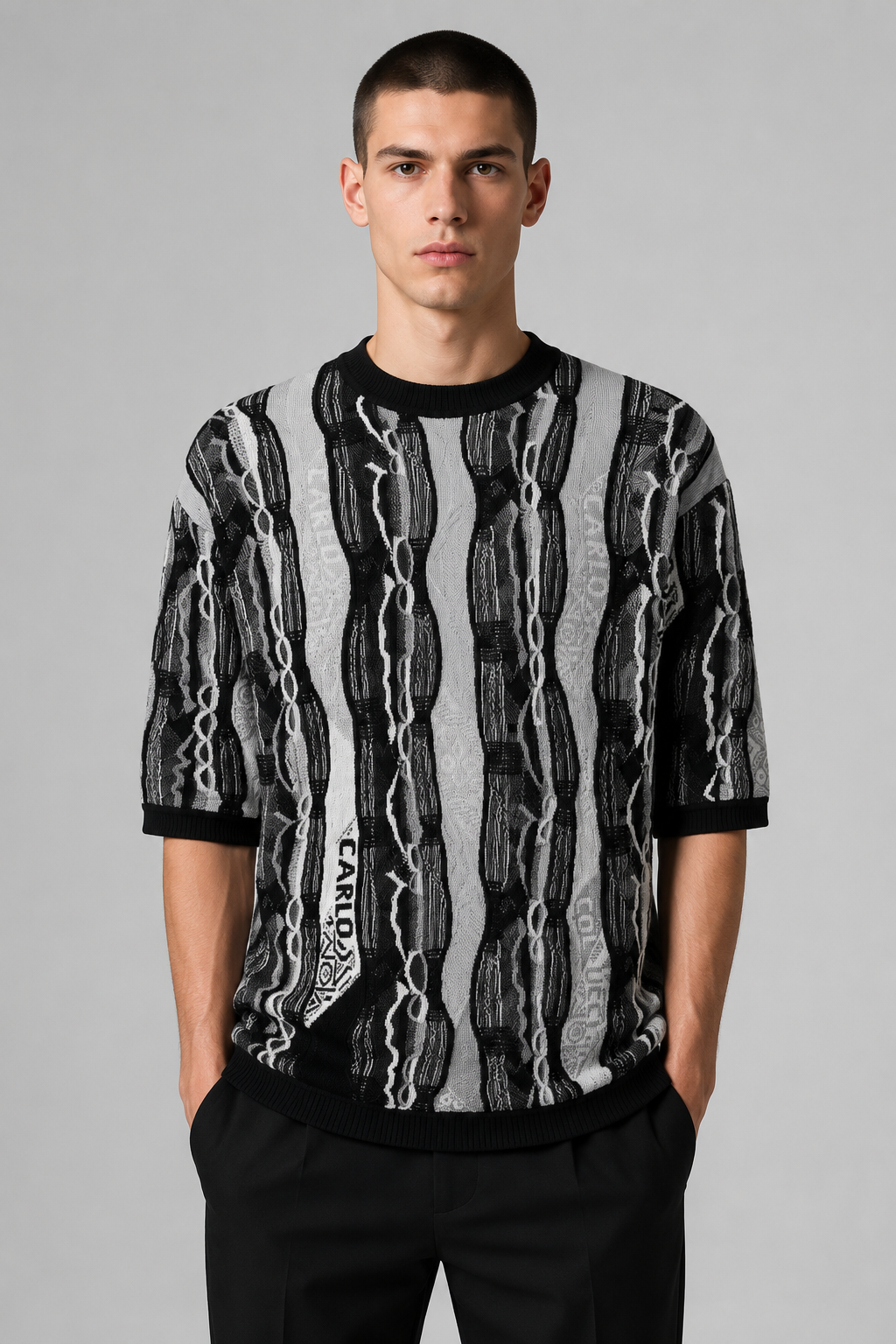 Carlo Colucci Strick-Shirt