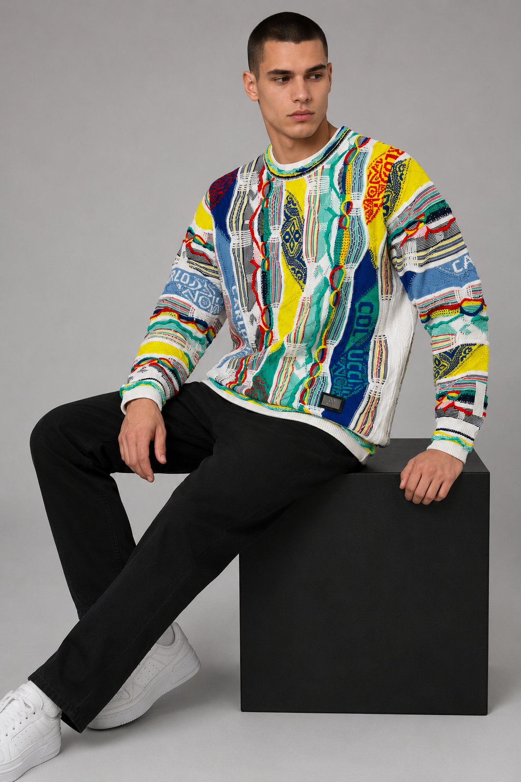 Carlo Colucci Strickpullover