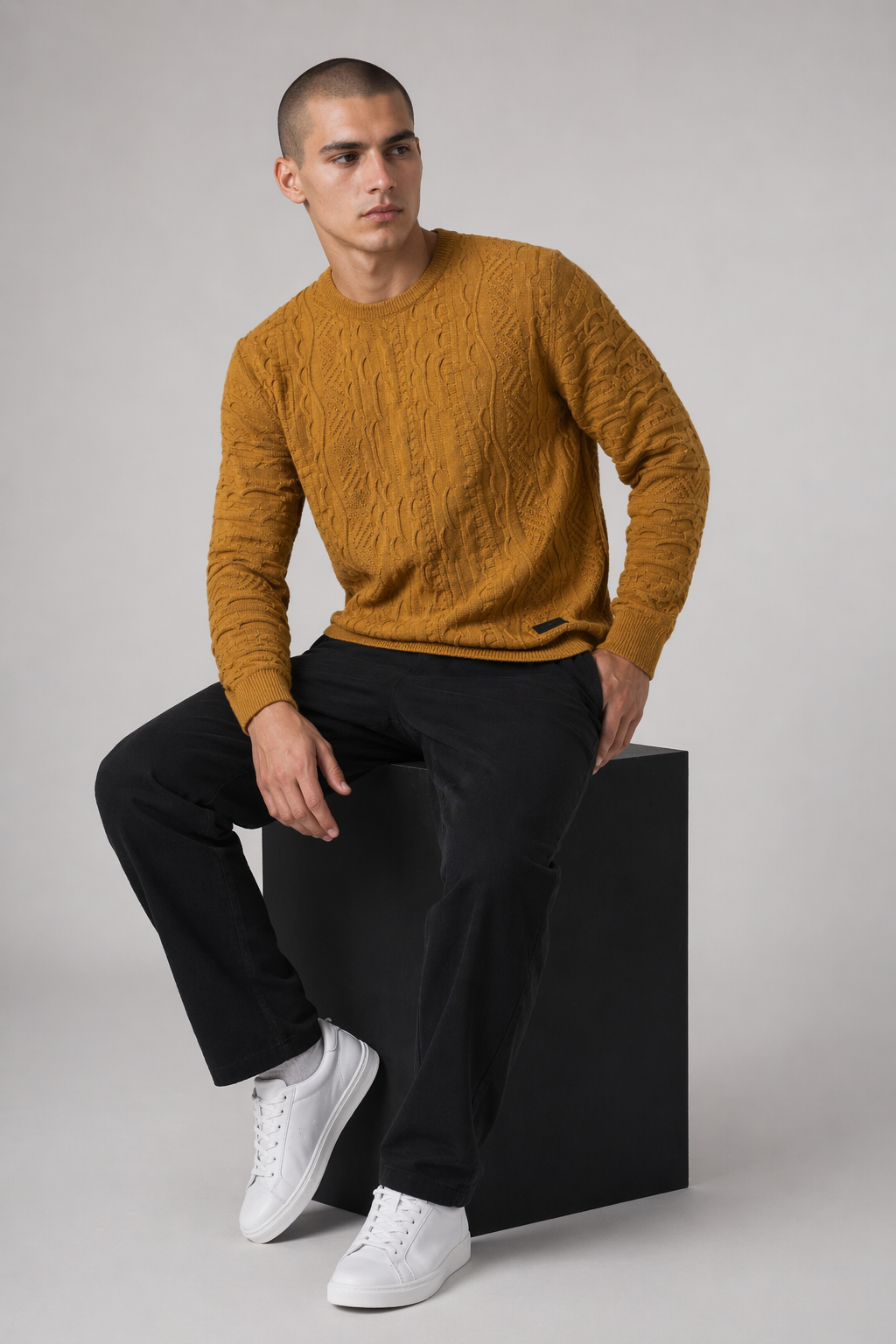Carlo Colucci Strickpullover