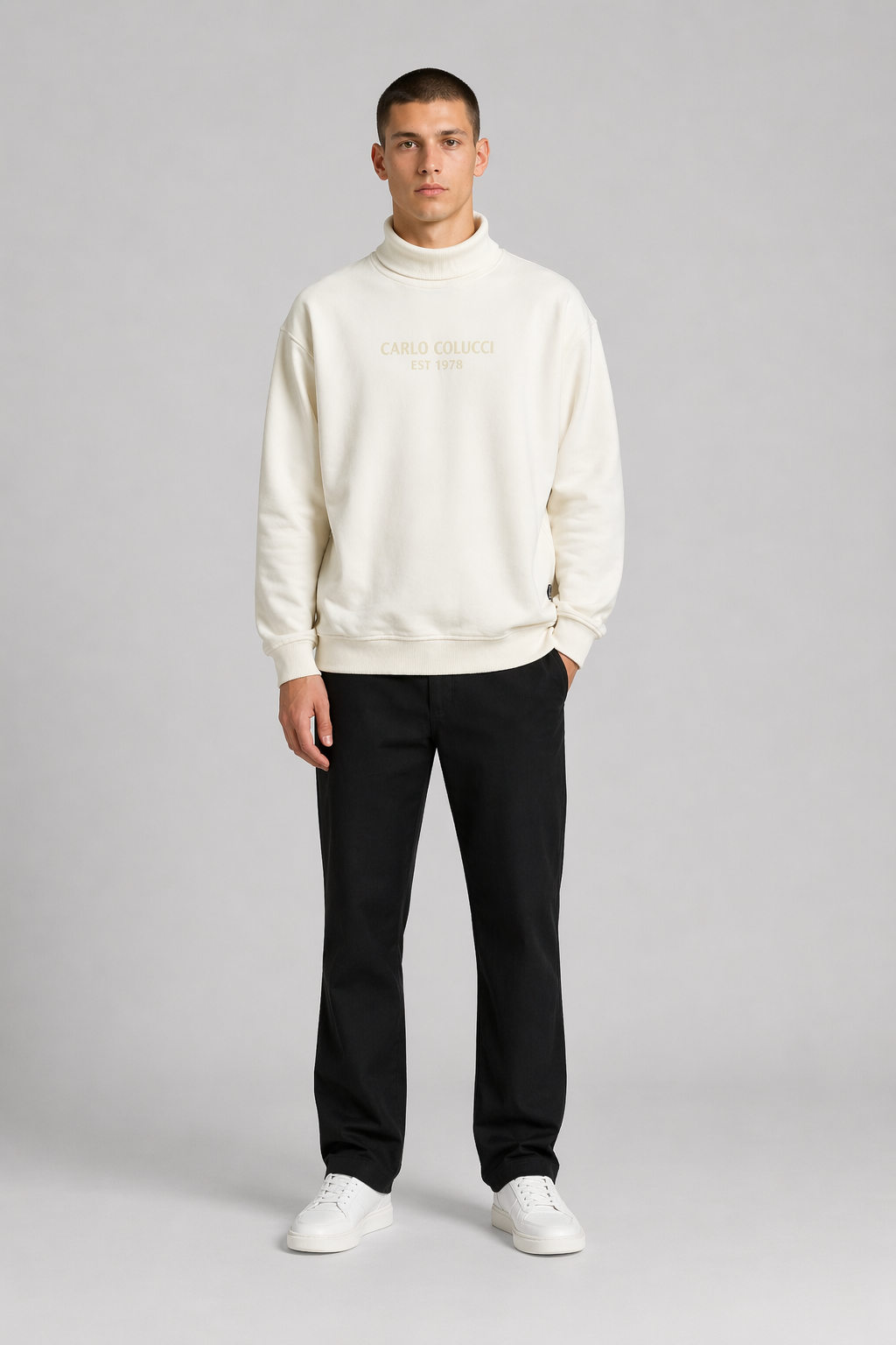 Carlo Colucci Turtleneck Pullover