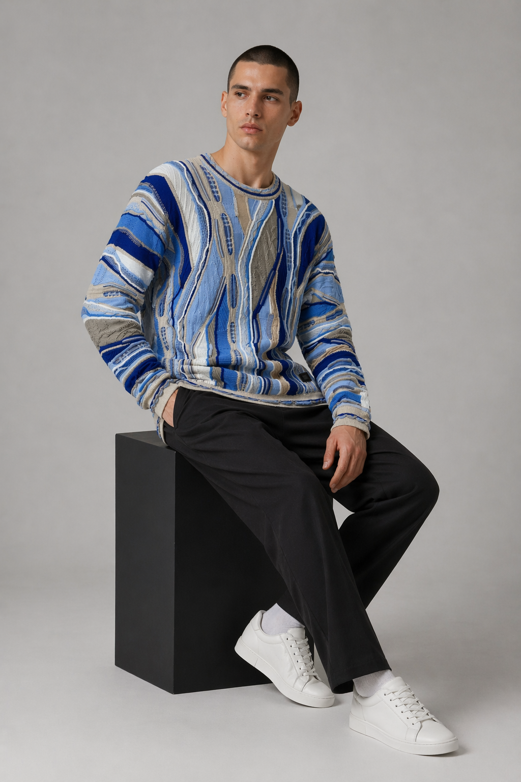 Carlo Colucci Strickpullover