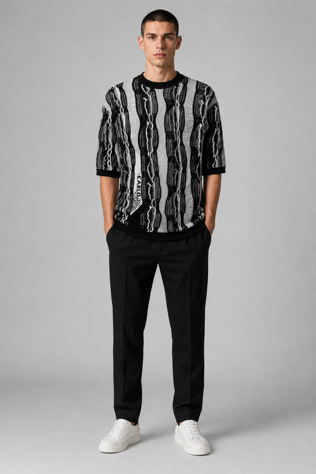 Carlo Colucci Strick-Shirt