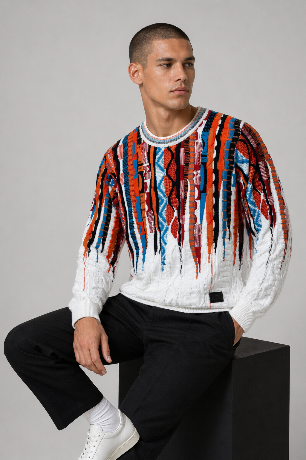 Carlo Colucci Strickpullover