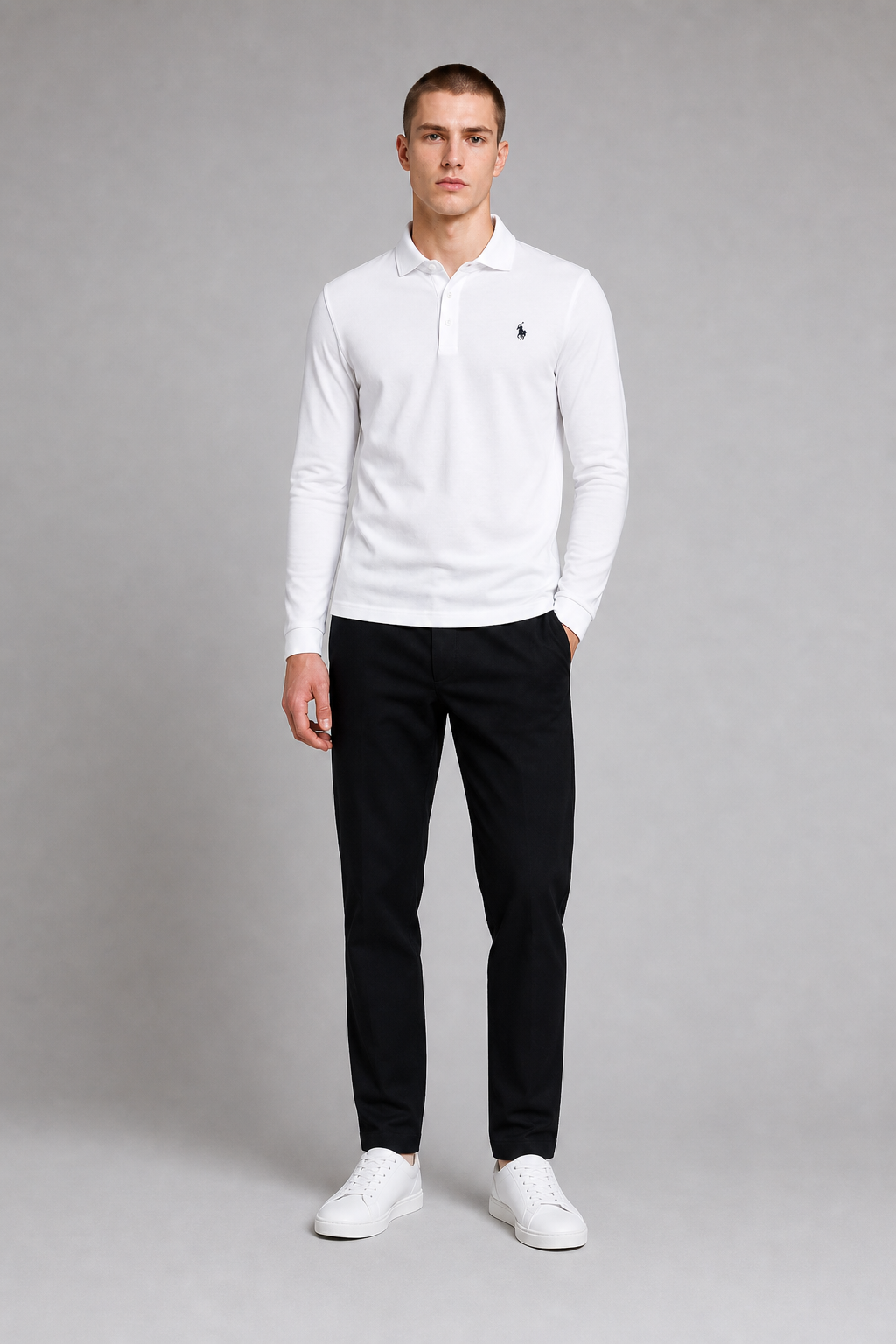 U.S. Polo Assn. Langarm-Polo