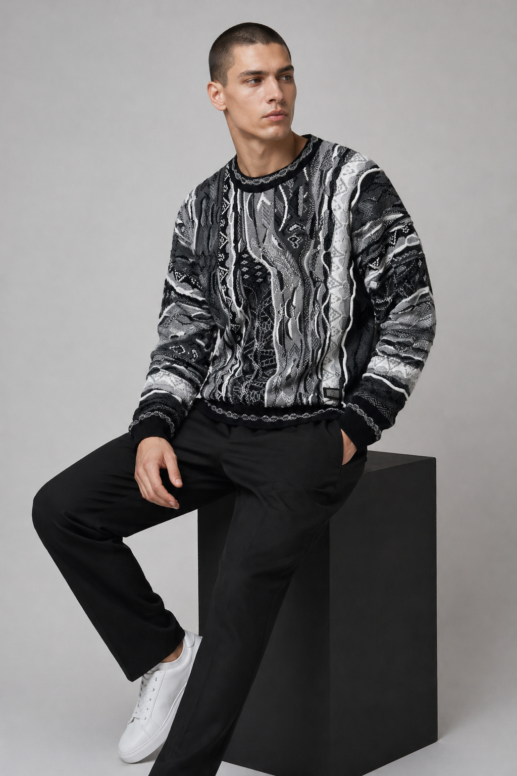Carlo Colucci Strickpullover