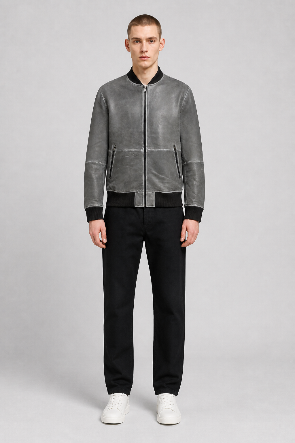 Jack & Jones Lederjacke