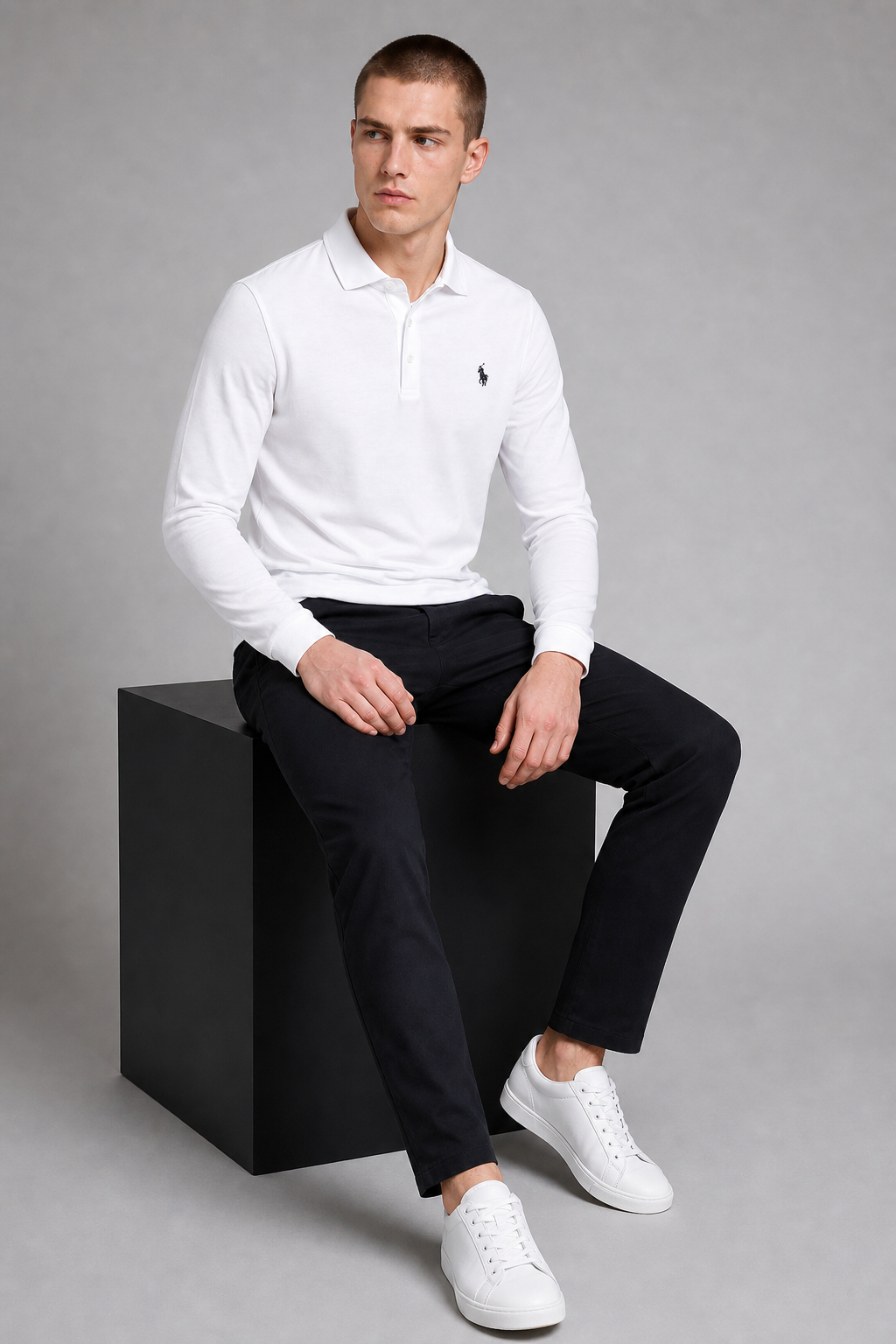 U.S. Polo Assn. Langarm-Polo