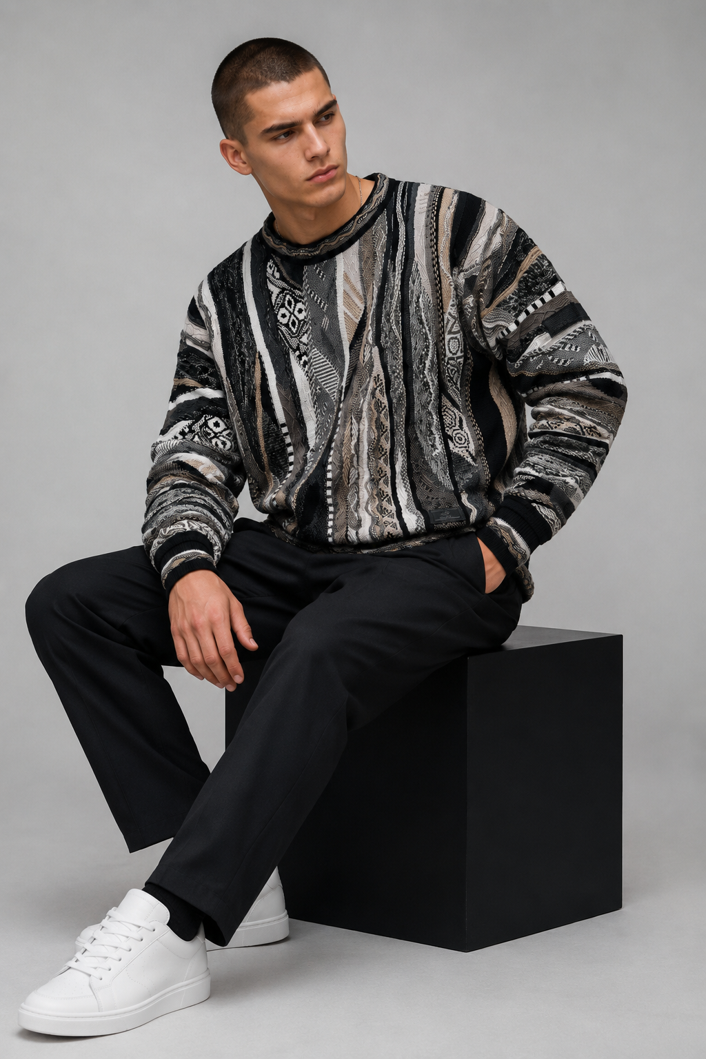 Carlo Colucci Strickpullover