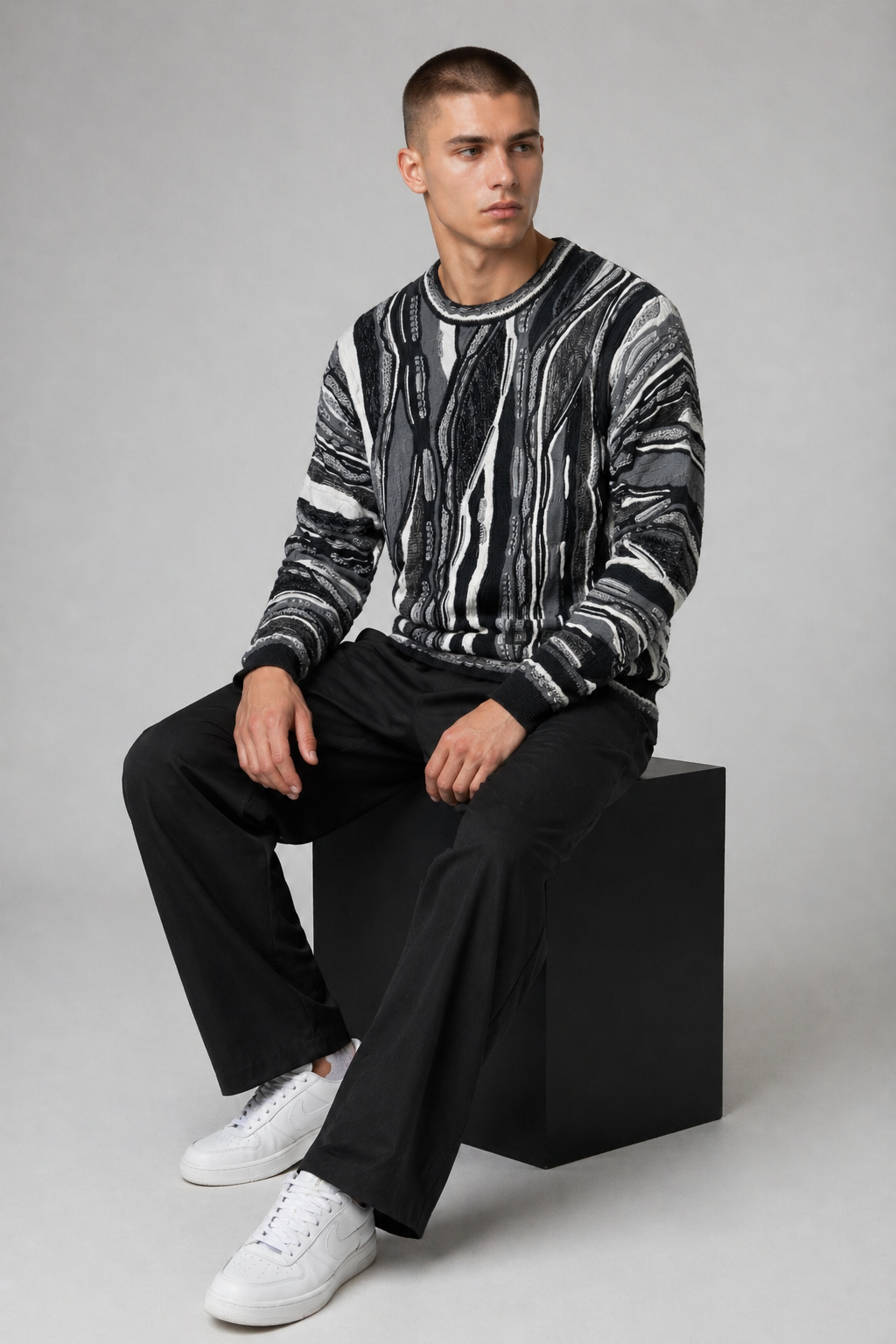 Carlo Colucci Strickpullover